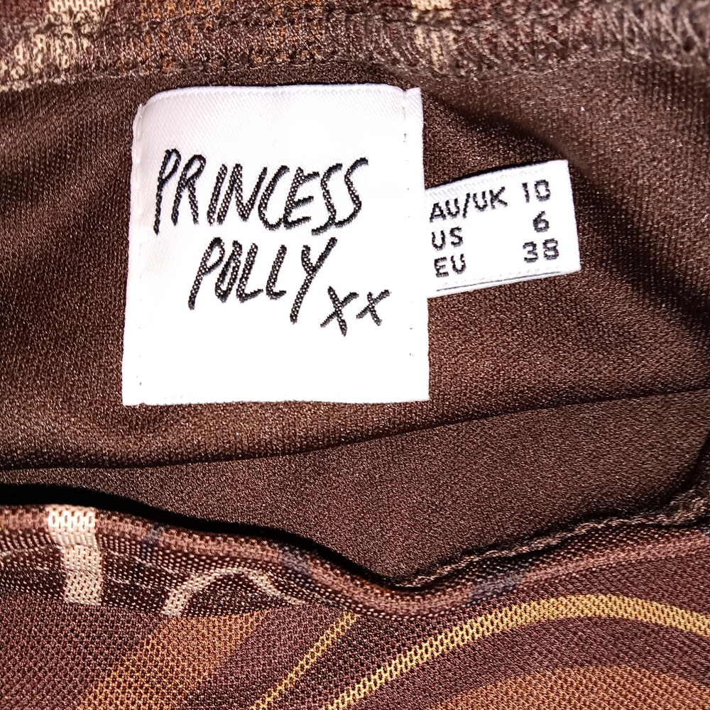 Princess Polly Chocolate Swirl Top